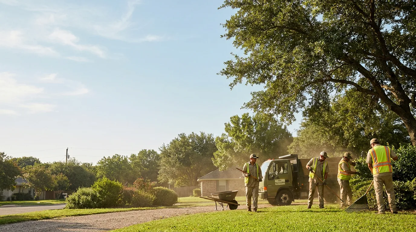 Landscaping in Knickerbocker, TX near me